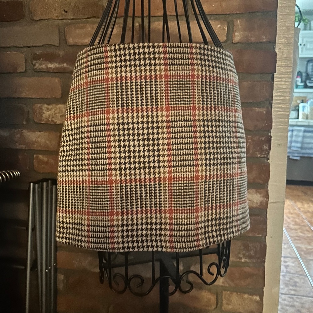 Brandy Melville Houndstooth Skirt